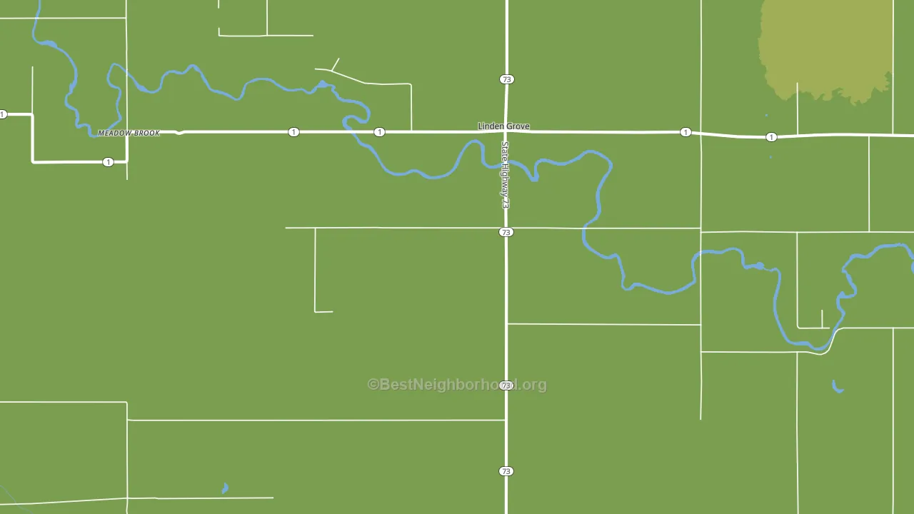 Linden Grove, MN block-group voter-turnout map