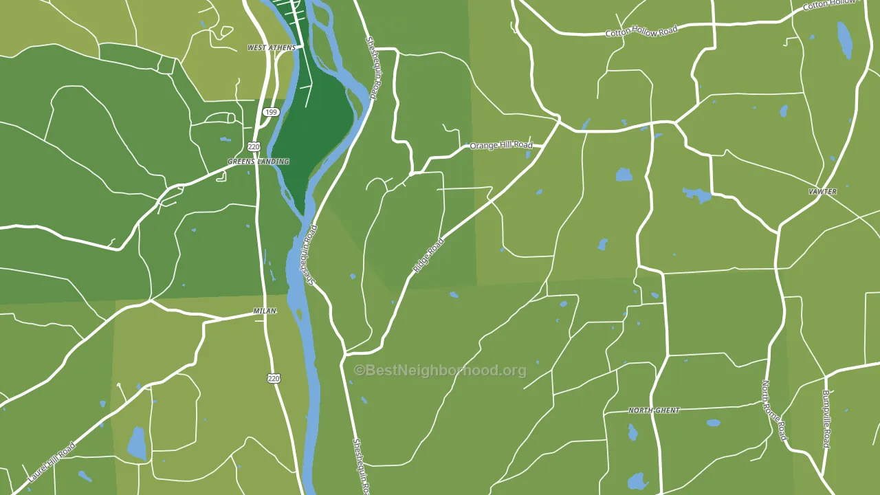 Litchfield, PA block-group voter-turnout map