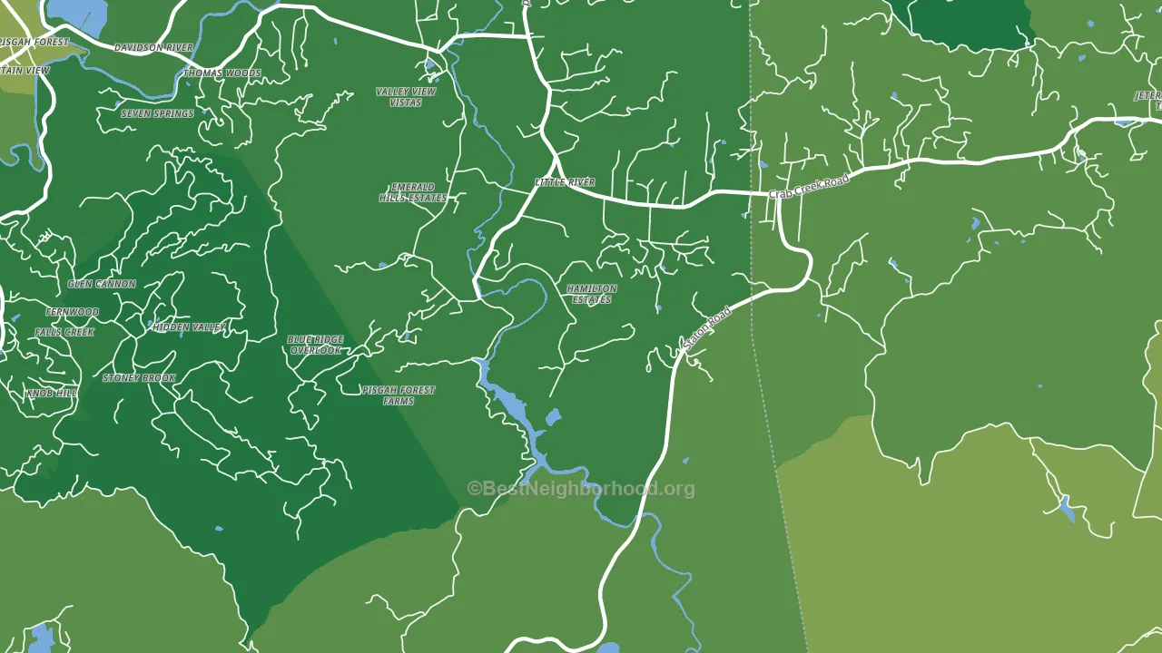 Little River, NC block-group voter-turnout map