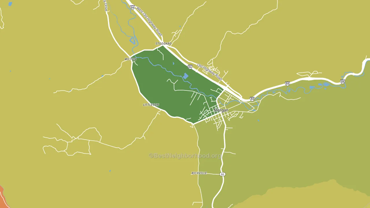 Littleton, UT block-group voter-turnout map