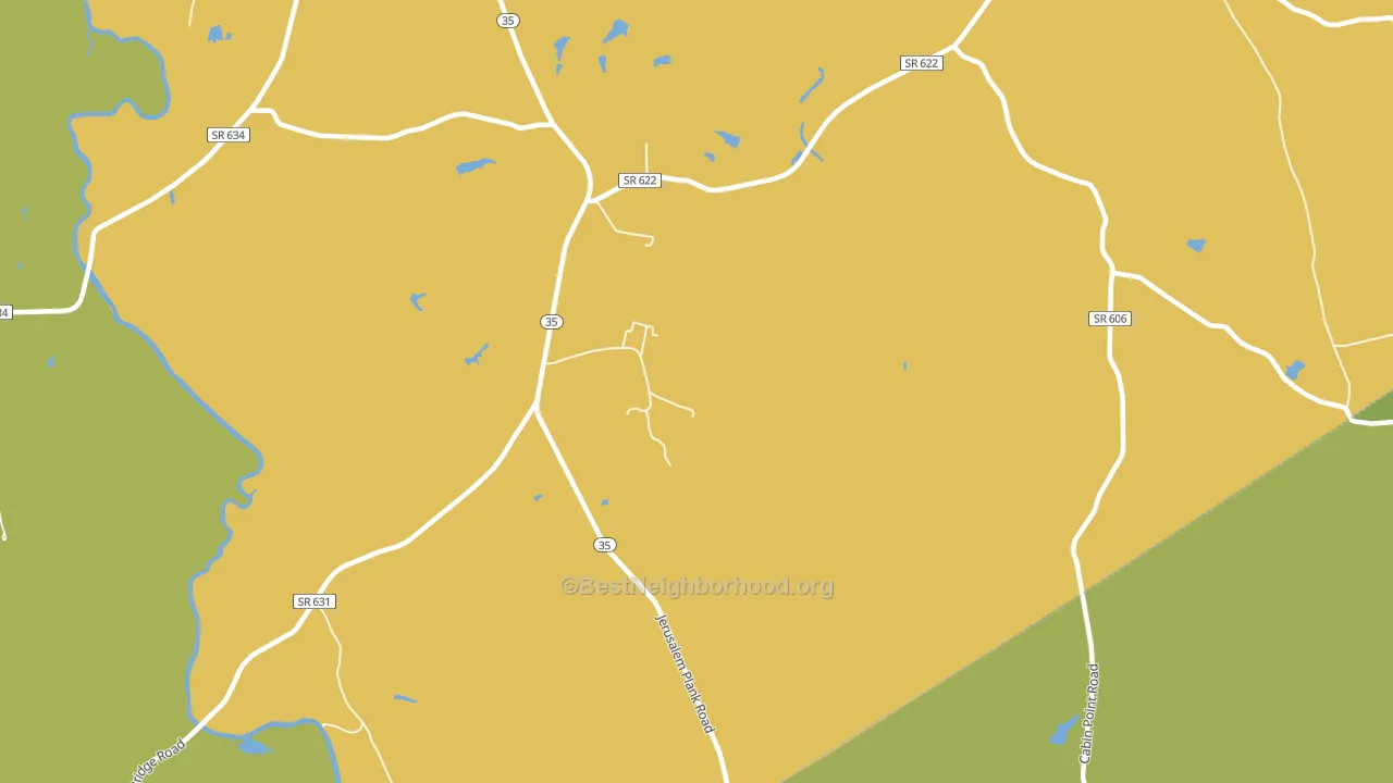Littleton, VA block-group voter-turnout map