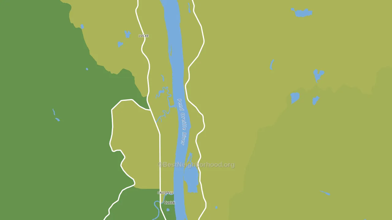 Locke, WA block-group voter-turnout map