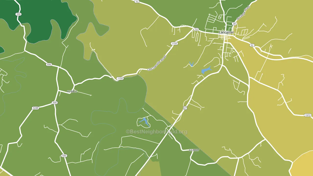 Logantown, KY block-group voter-turnout map