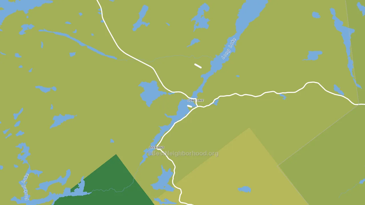 Long Lake, NY block-group voter-turnout map