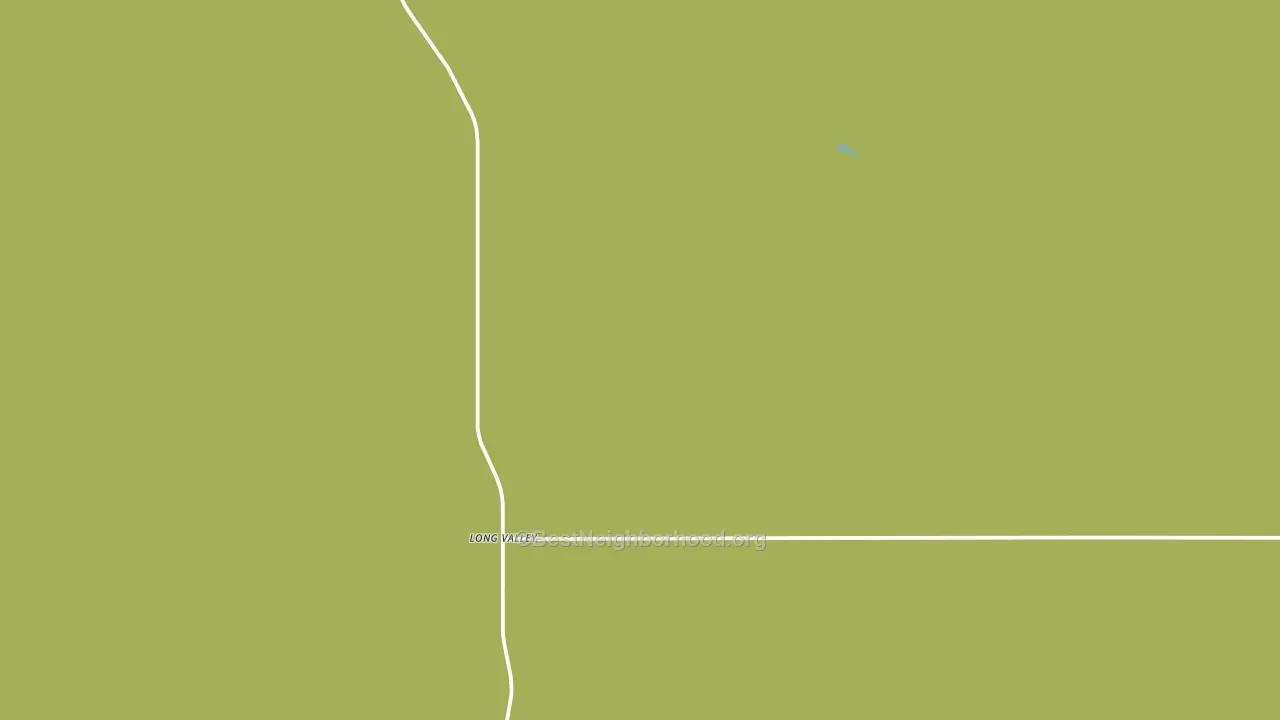 Long Valley, SD block-group voter-turnout map