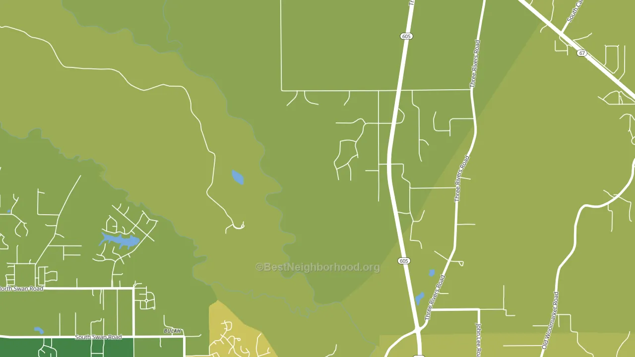Loraine, MS block-group voter-turnout map