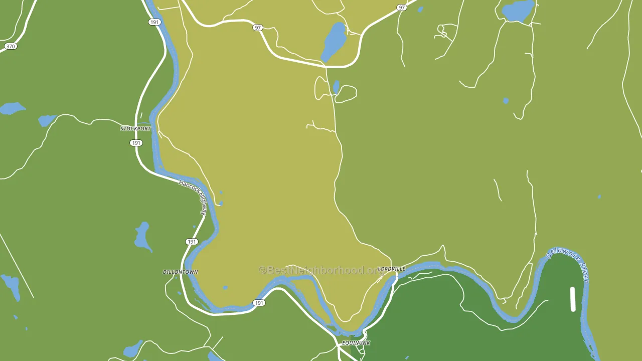 Lordville, NY block-group voter-turnout map