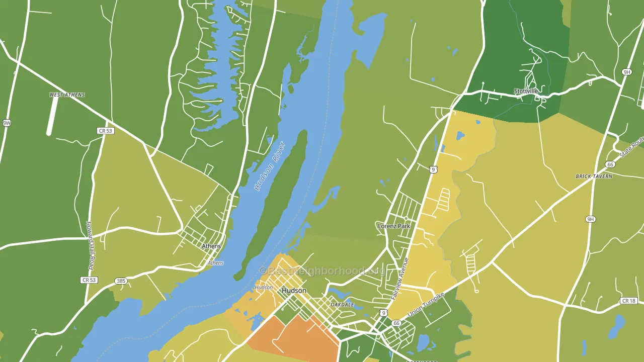 Lorenz Park, NY block-group voter-turnout map