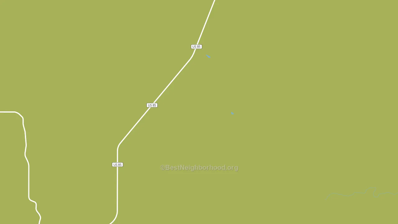 Ludlow, SD block-group voter-turnout map