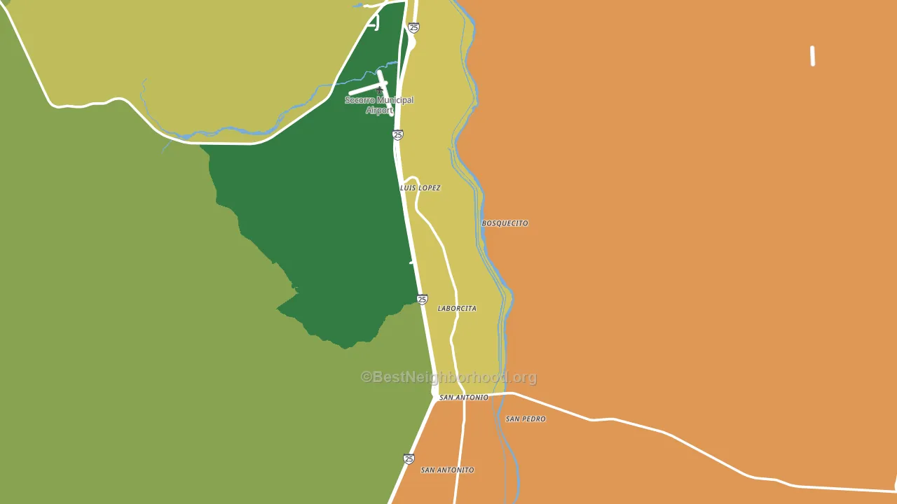 Luis Lopez, NM block-group voter-turnout map