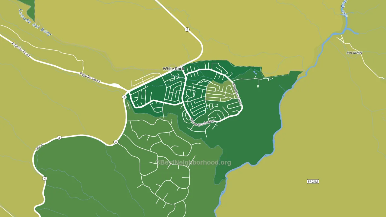 Lumberton, NM block-group voter-turnout map