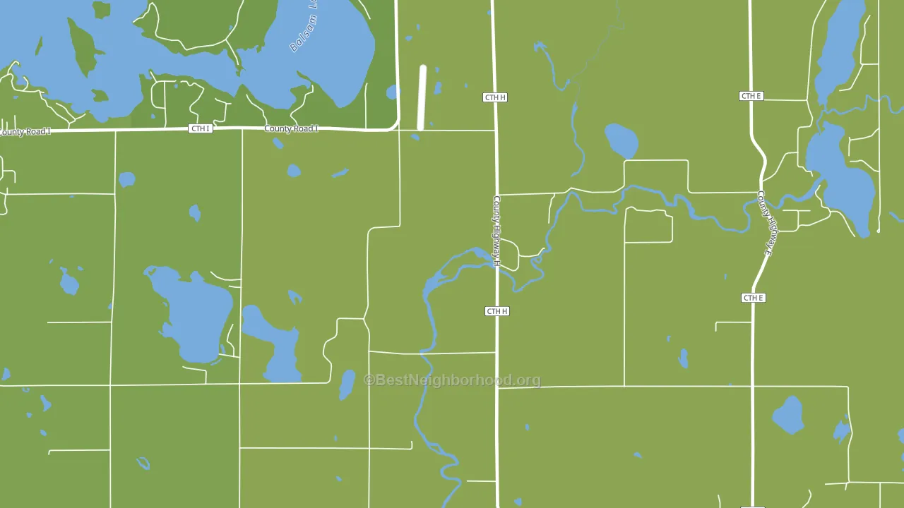 Lykens, WI block-group voter-turnout map
