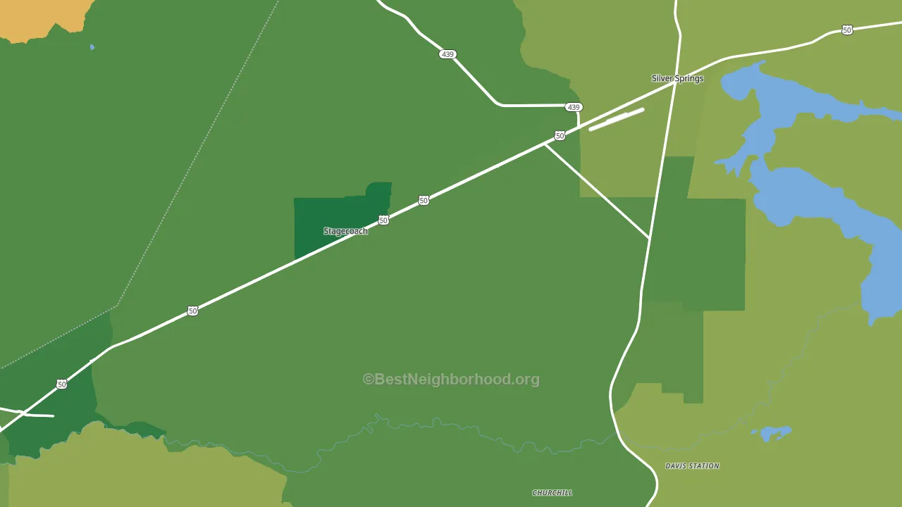 Lyon County, NV block-group voter-turnout map