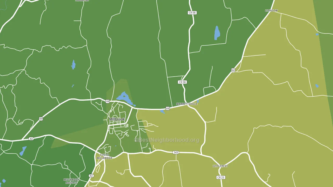 Mabbettsville, NY block-group voter-turnout map