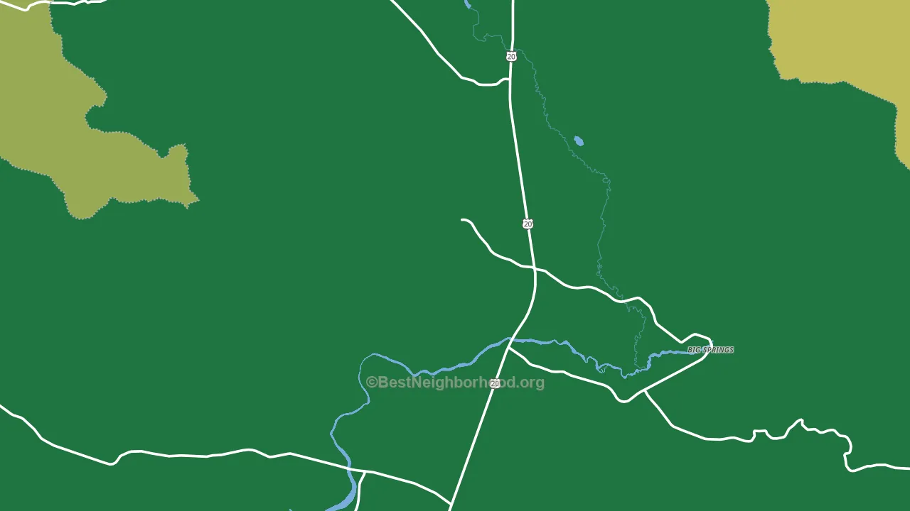 Macks Inn, ID block-group voter-turnout map