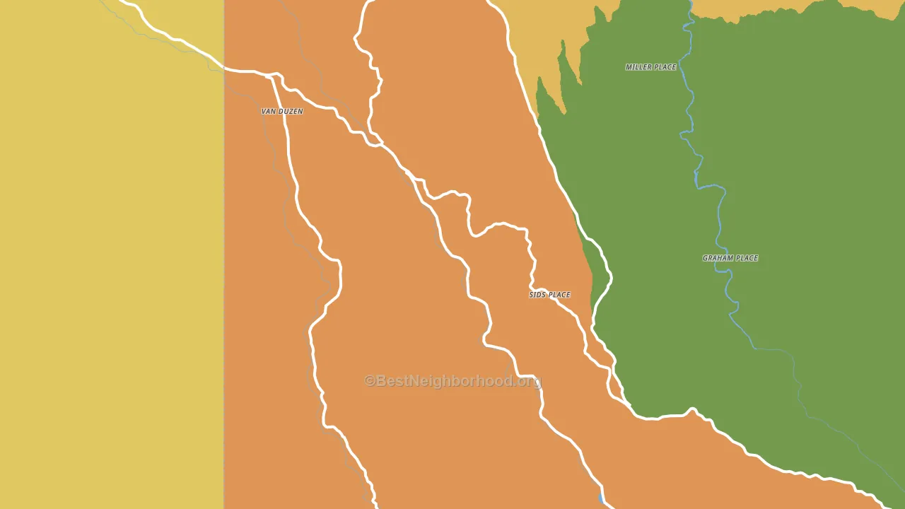 Mad River, CA block-group voter-turnout map