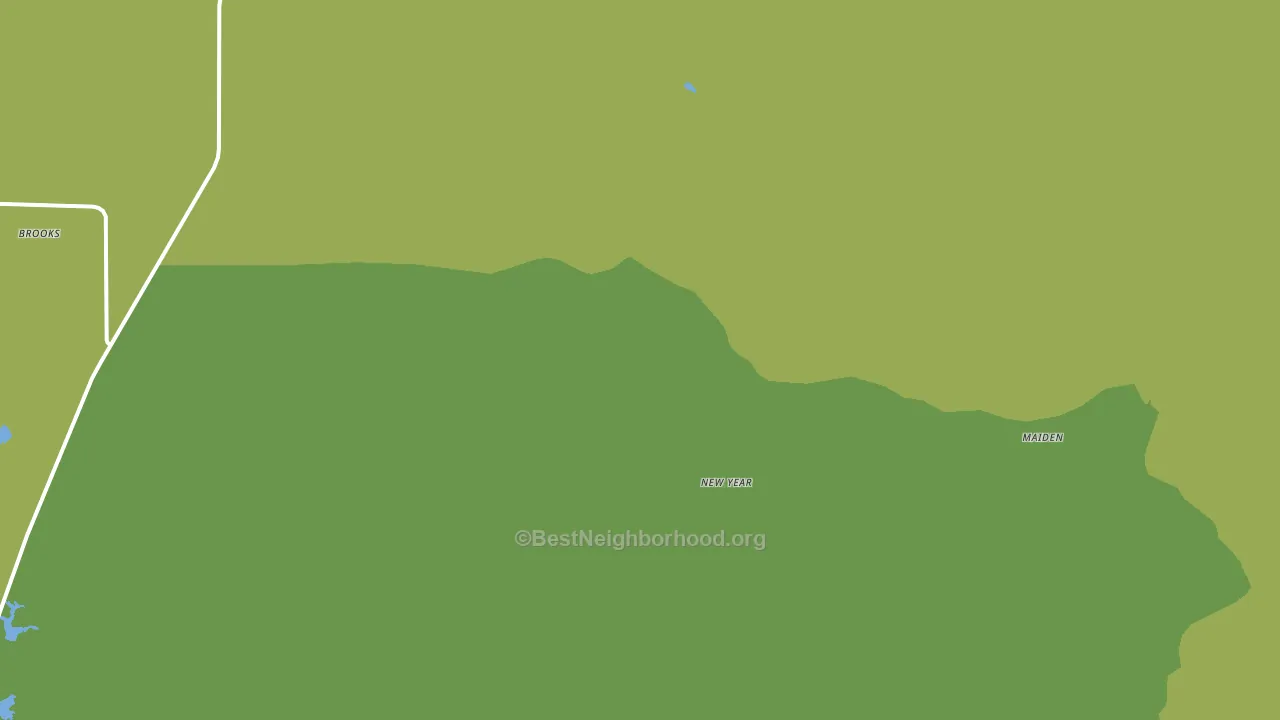 Maiden, MT block-group voter-turnout map