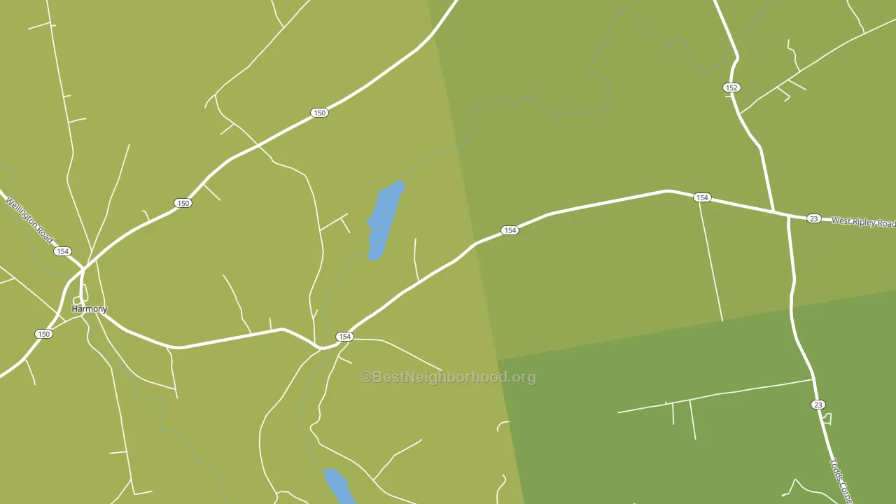 Mainstream, ME block-group voter-turnout map