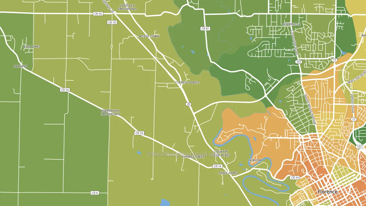 Mansion View, AL block-group voter-turnout map