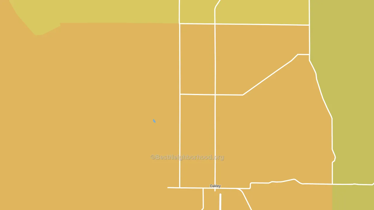 Marion, ID block-group voter-turnout map