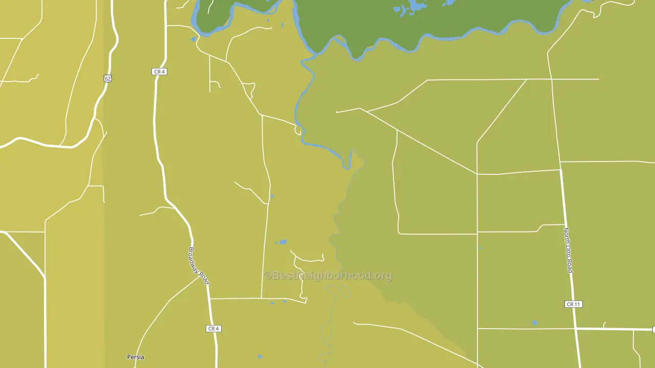 Markhams, NY block-group voter-turnout map