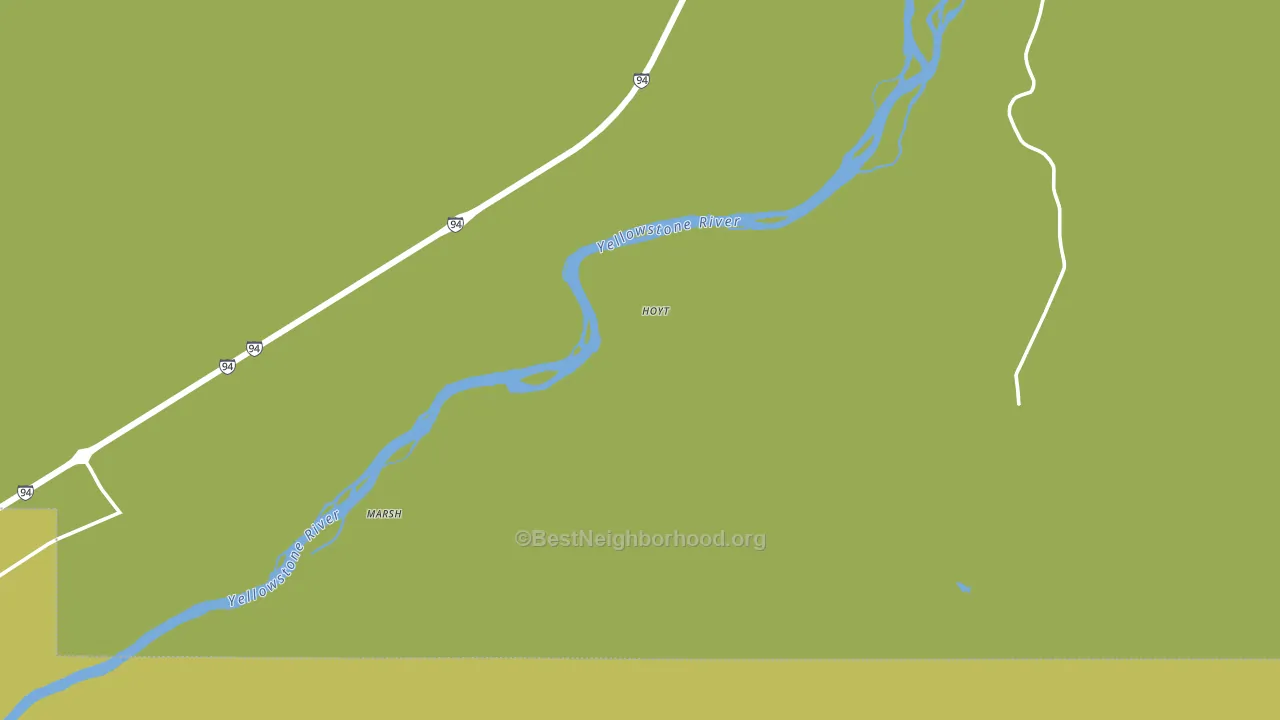 Marsh, MT block-group voter-turnout map