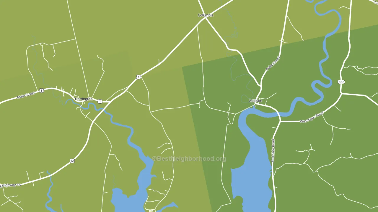 Marshville, ME block-group voter-turnout map