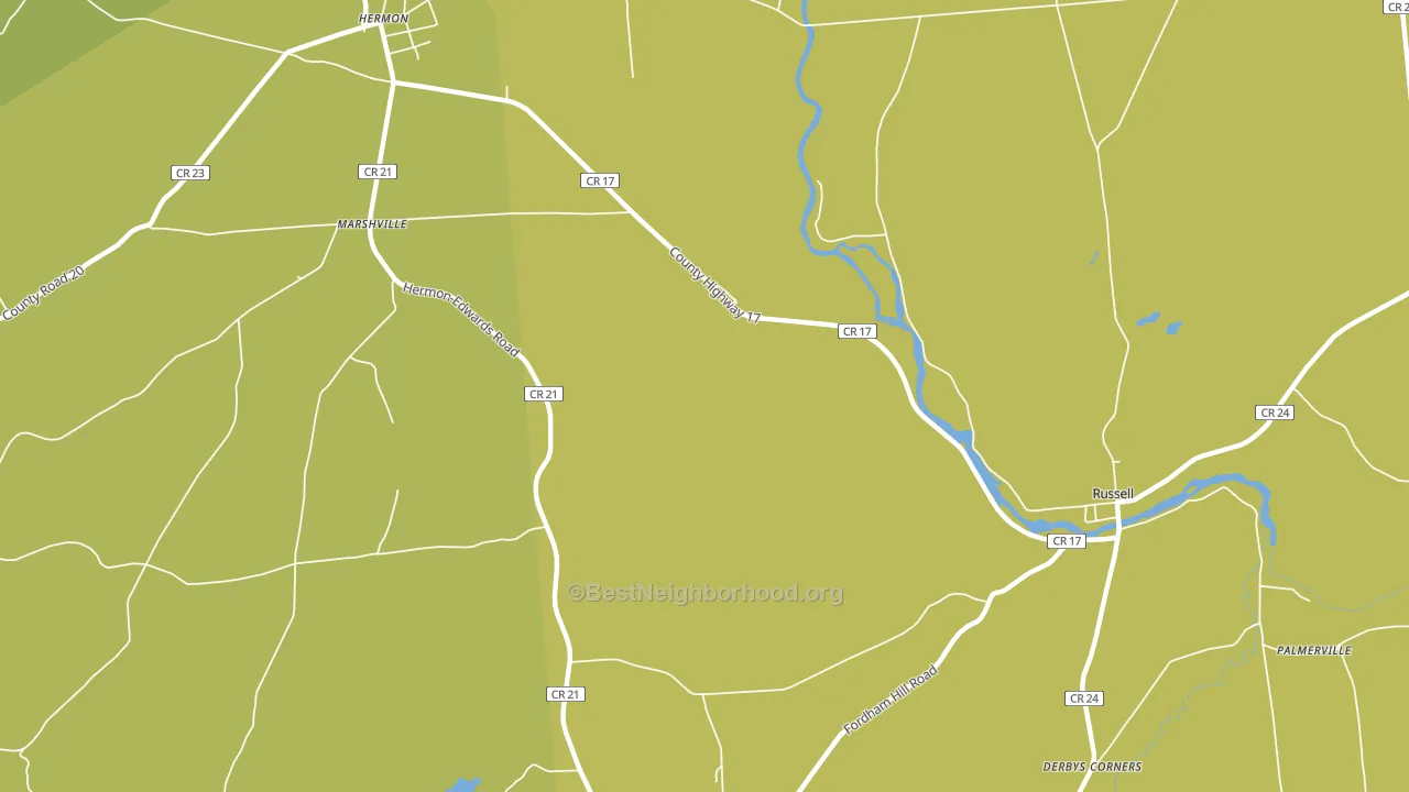 Marshville, NY block-group voter-turnout map