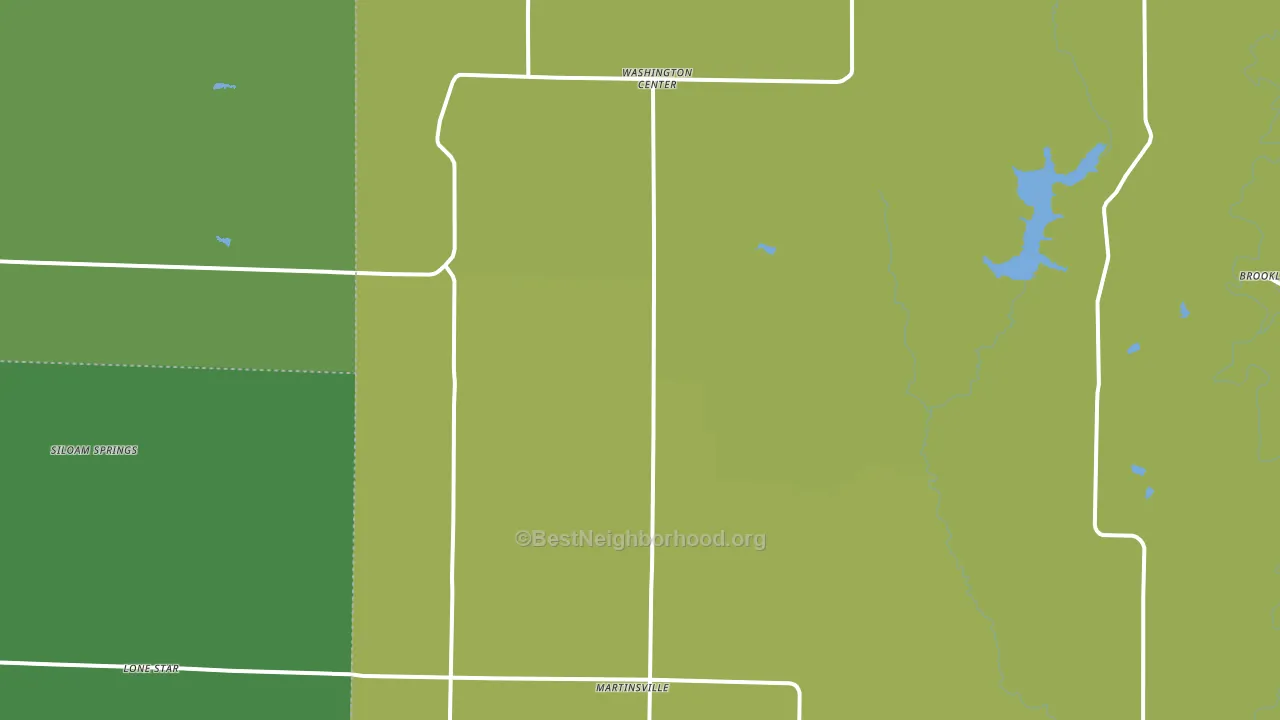 Martinsville, MO block-group voter-turnout map