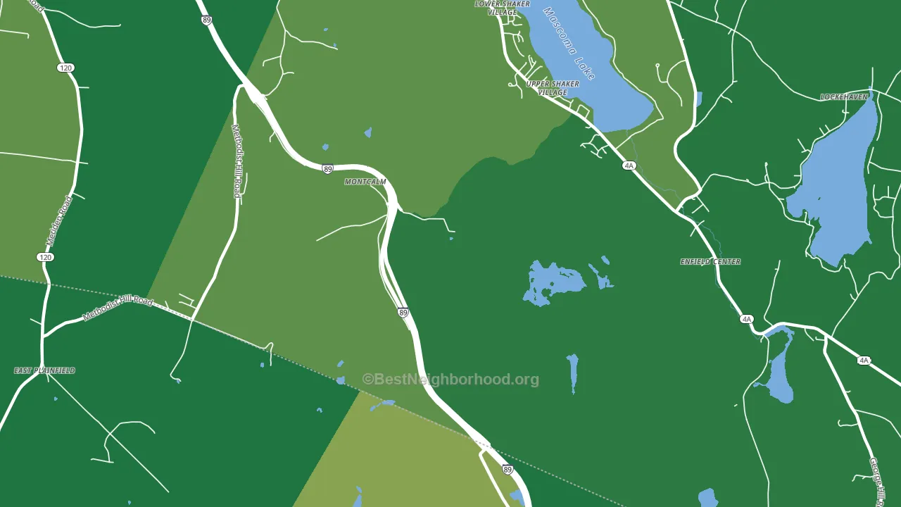 Mascoma, NH block-group voter-turnout map