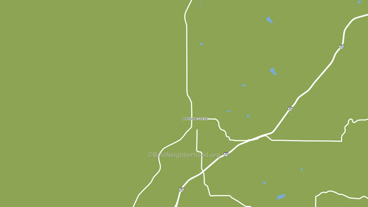Matfield Green, KS block-group voter-turnout map