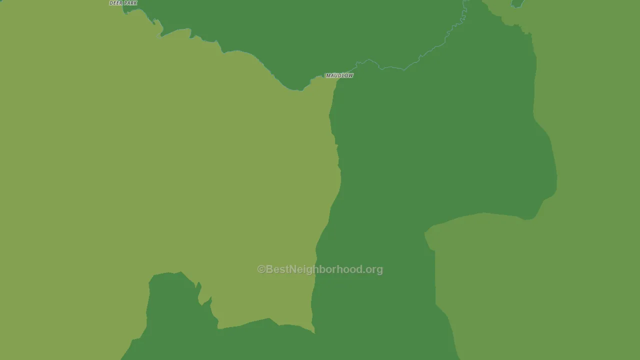 Maudlow, MT block-group voter-turnout map