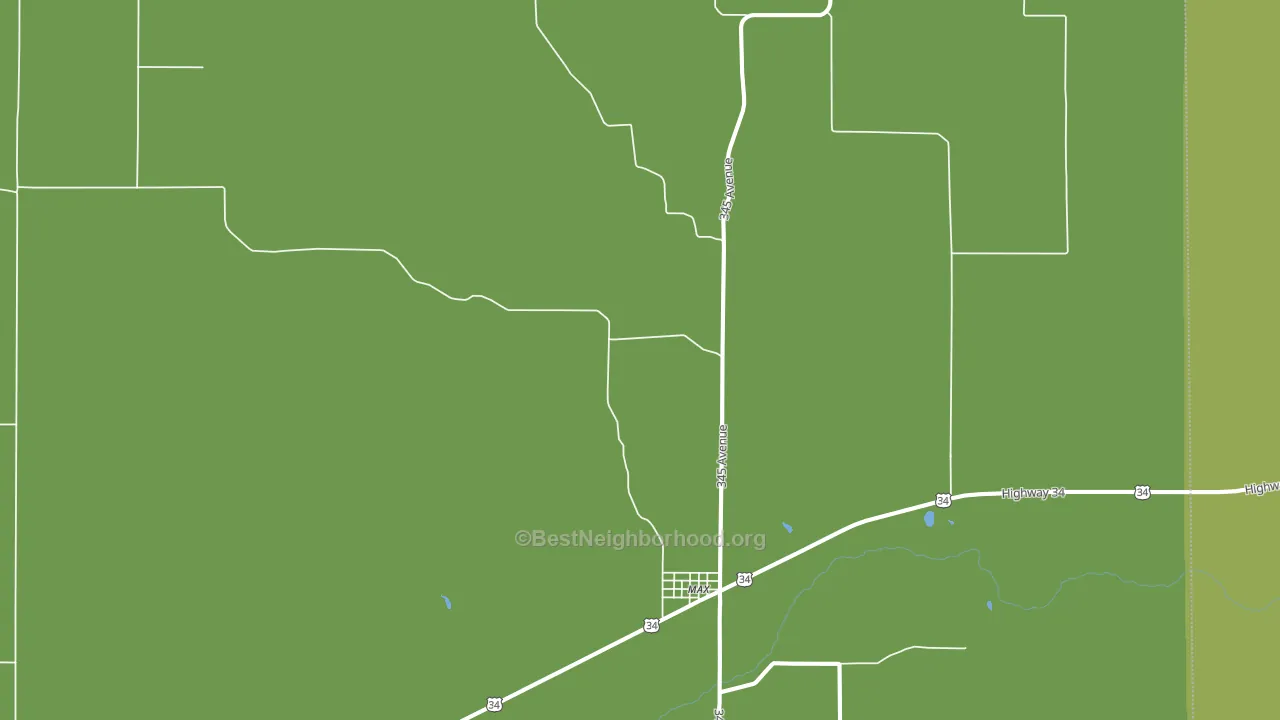 Max, NE block-group voter-turnout map