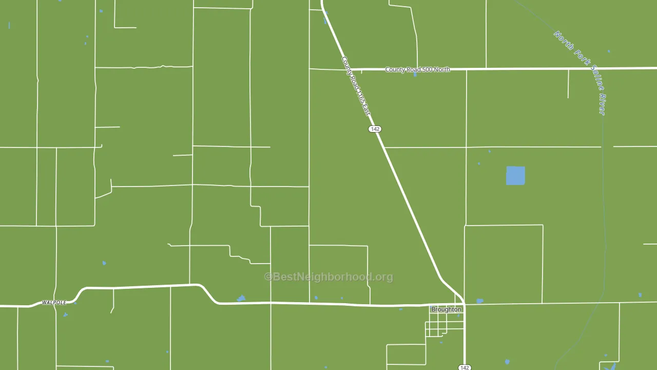 Mayberry, IL block-group voter-turnout map