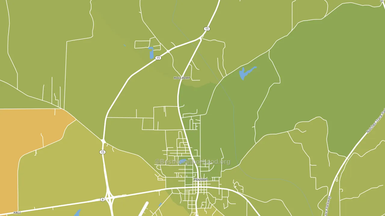 McCondy, MS block-group voter-turnout map