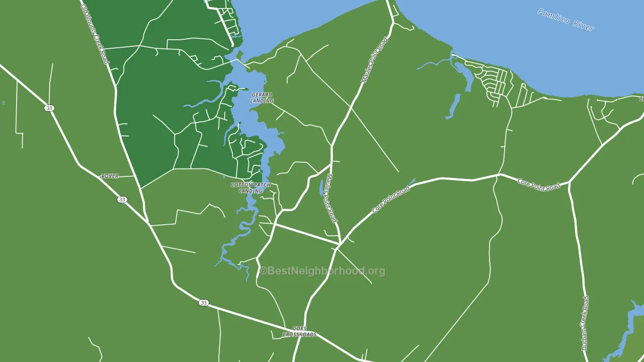 McConnell, NC block-group voter-turnout map