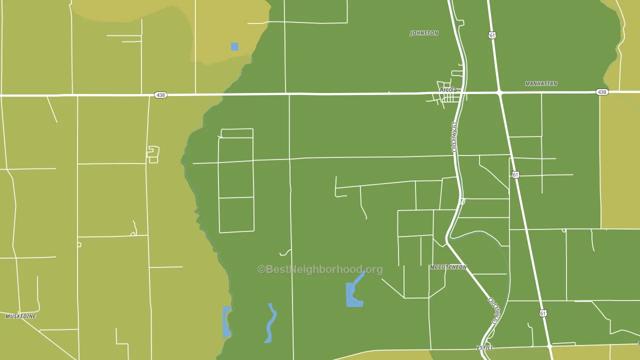 McCutcheon, MS block-group voter-turnout map