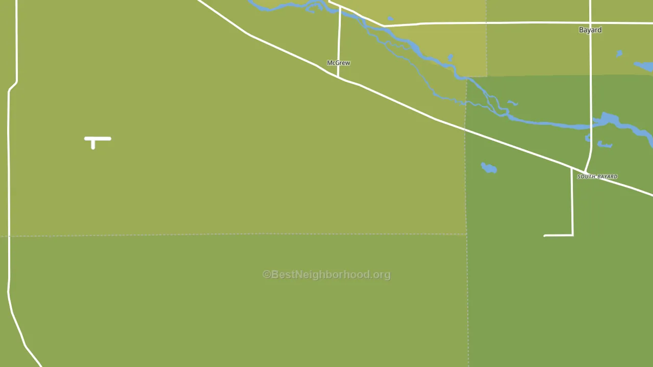 Mcgrew, NE block-group voter-turnout map