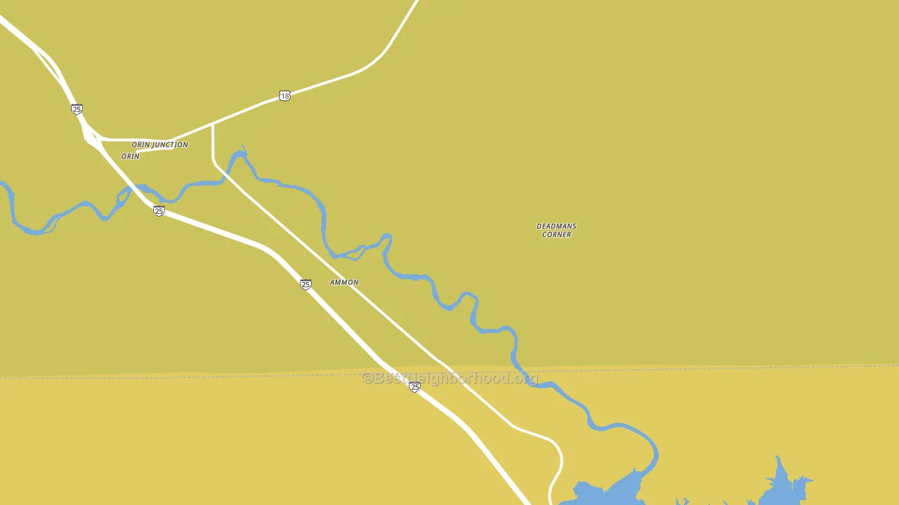 McKinley, WY block-group voter-turnout map