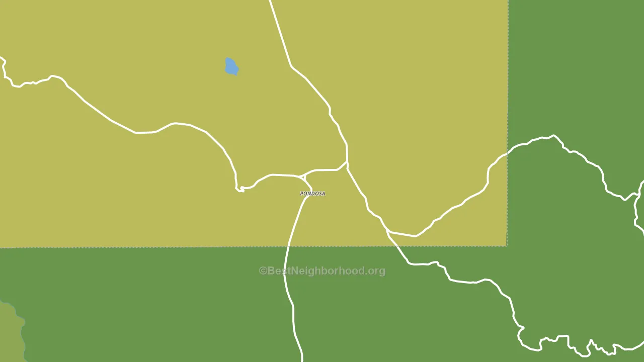 Medical Springs, OR block-group voter-turnout map