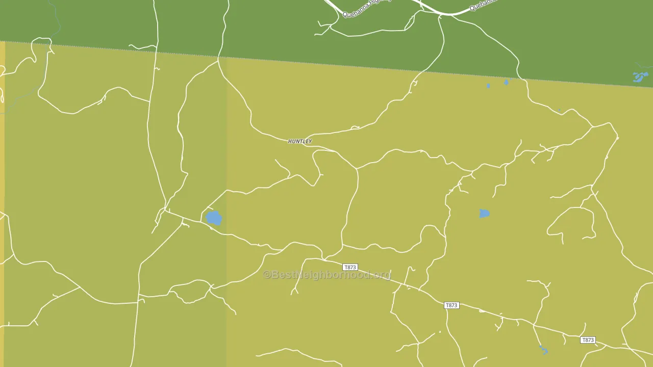 Medix Run, PA block-group voter-turnout map