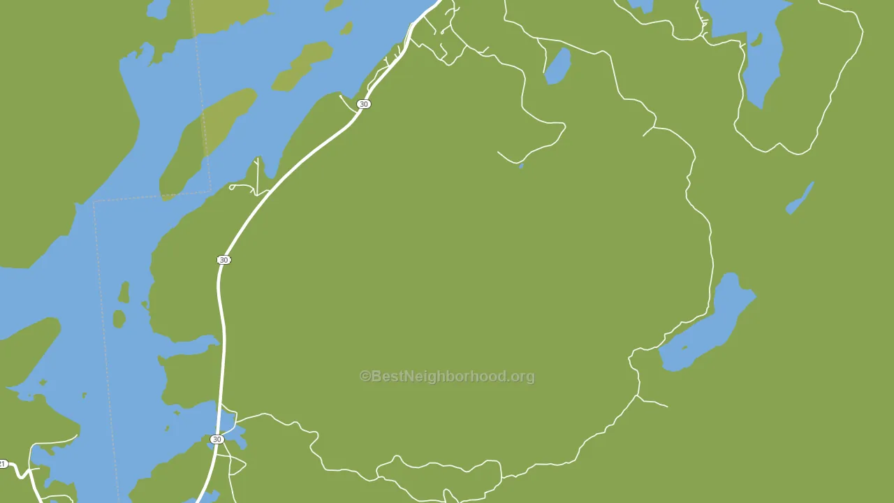 Merrilville, NY block-group voter-turnout map