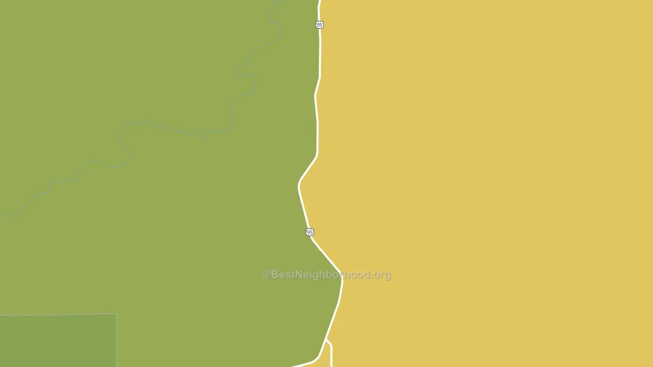 Mesa, ID block-group voter-turnout map