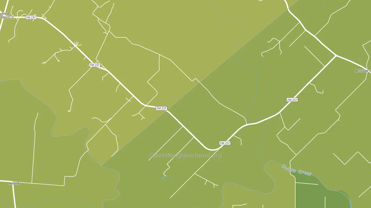 Meyersville, TX block-group voter-turnout map