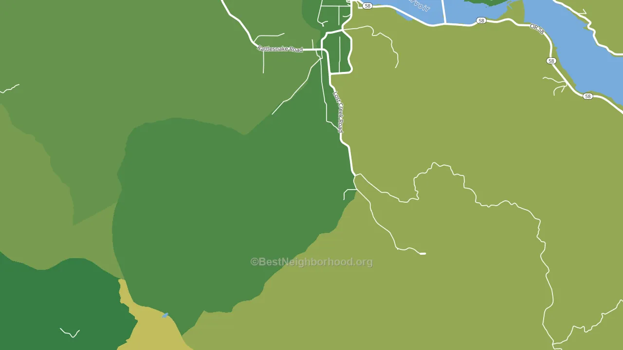 Minnow, OR block-group voter-turnout map