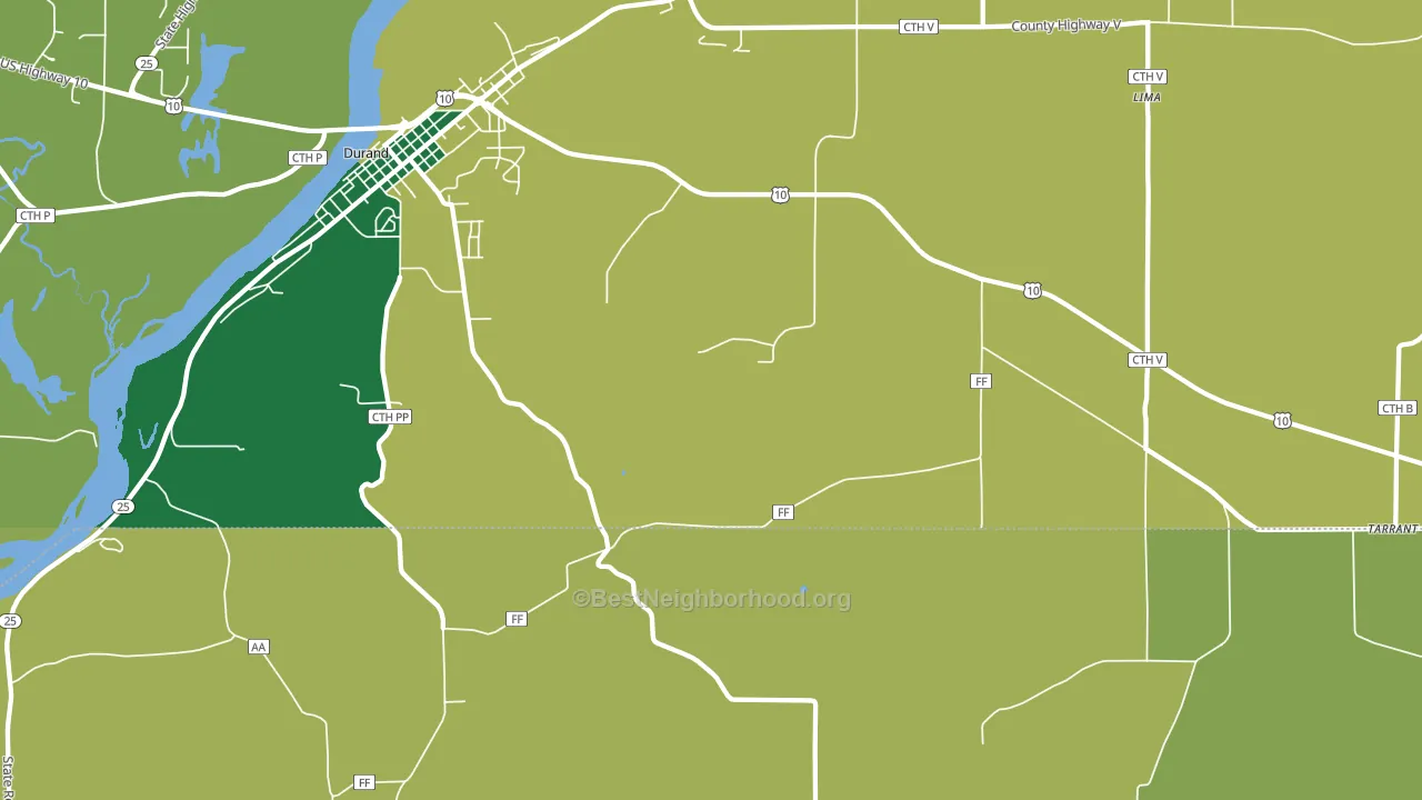 Misha Mokwa, WI block-group voter-turnout map