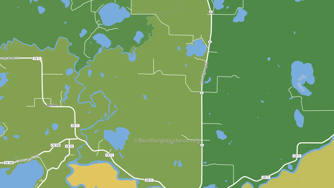Mission, MN block-group voter-turnout map