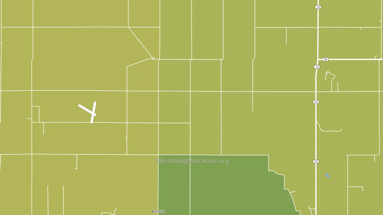 Missler, KS block-group voter-turnout map