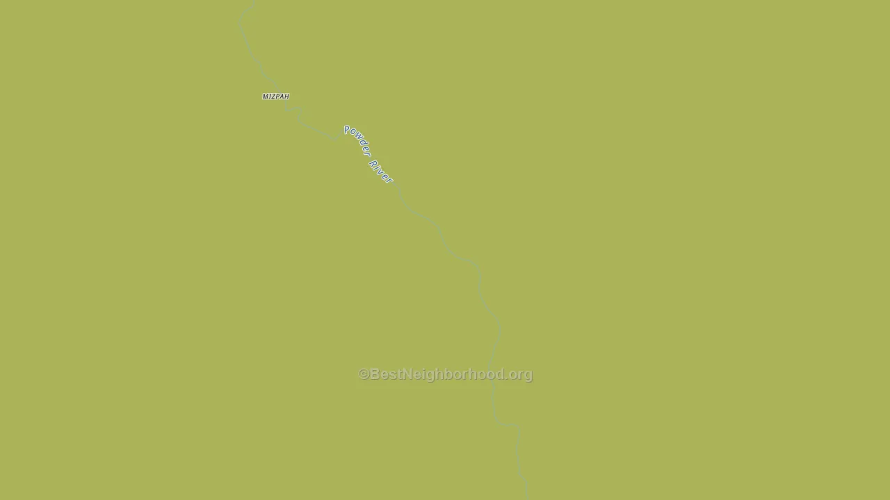 Mizpah, MT block-group voter-turnout map