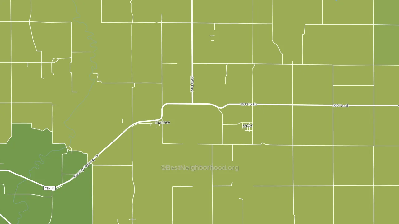 Mode, IL block-group voter-turnout map